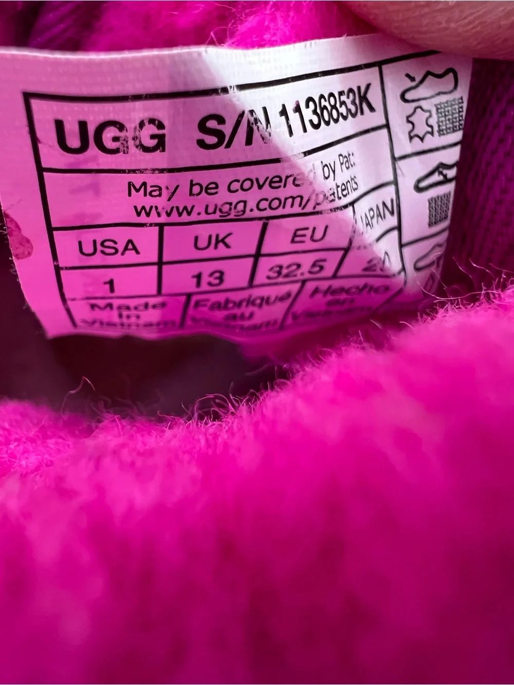 UGG Neumel II LTA Hot Pink Suede Bootie Unisex Size Little Kids 1